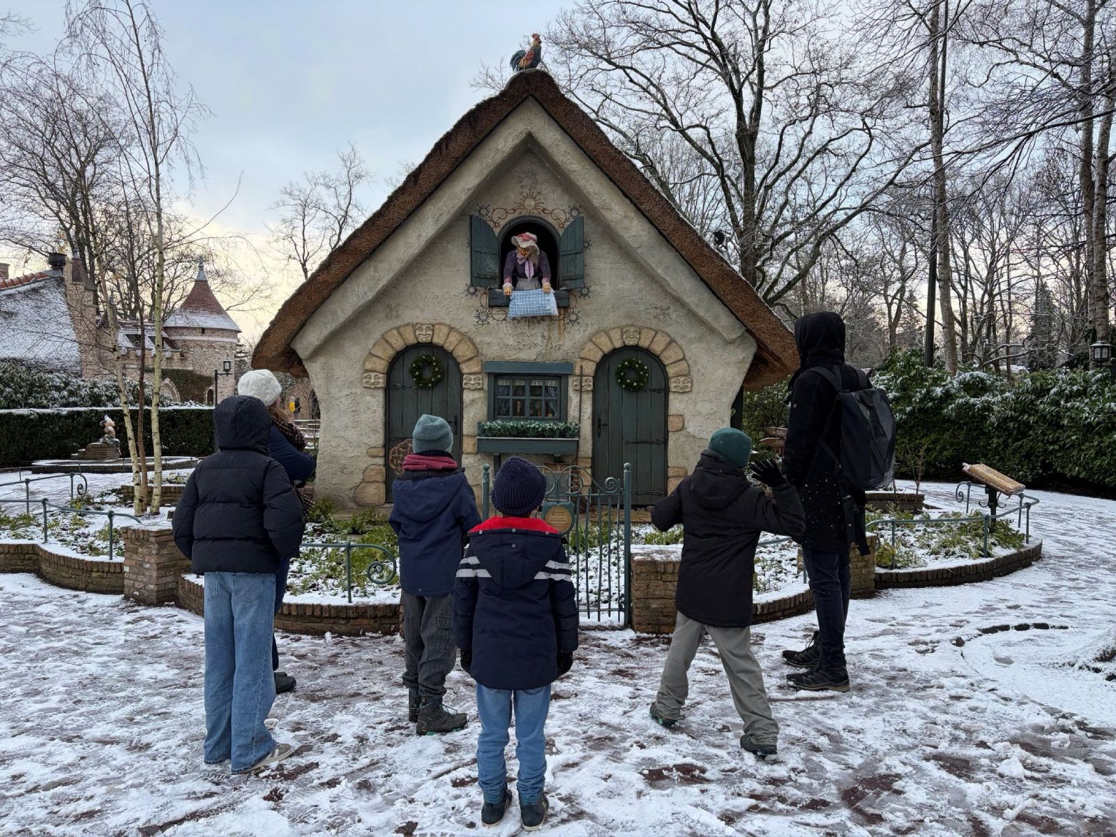 Het PKW-team in de Efteling